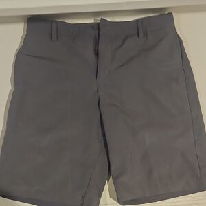 Slazenger Men's Charcoal Flat Front Shorts